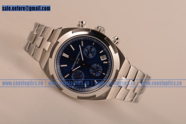 Perfect Replica Vacheron Constantin Overseas Chrono Watch Steel 5500V/110A-B148